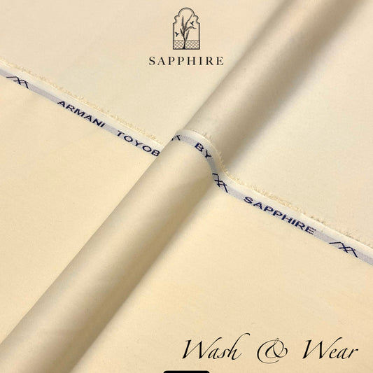 Sapphire Skin Wash & Wear Unstitched Suit