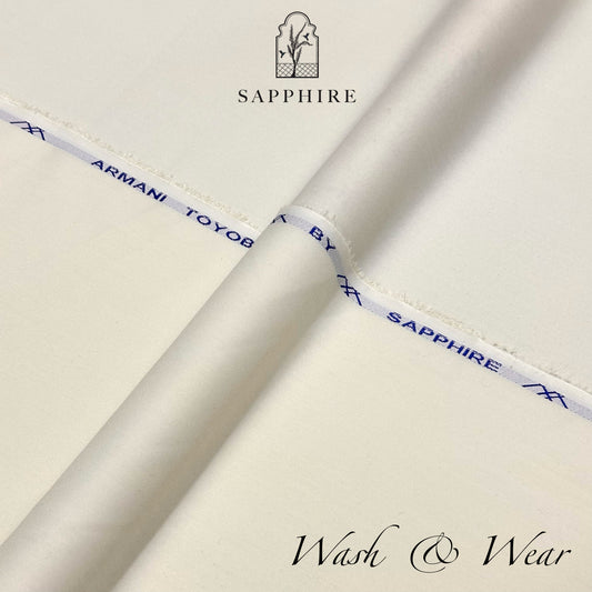 Sapphire Boski Colour Wash & Wear Unstitched Suit
